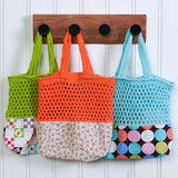 Upcycle Crochet & Sew Market Tote