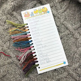 Knitting & Crochet Colour Chart Cards