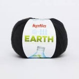 Katia Earth Yarn ball colour 206 black