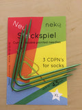 NEKO Curved Double Point Knitting Needles XL