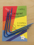 NEKO Curved Double Point Knitting Needles XL