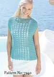 Sirdar Cotton DK Yarn Knitting & Crochet Pattern Leaflets