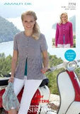 Sirdar Amalfi DK Yarn Pattern Leaflets
