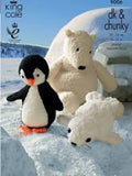 King Cole DK Yarn  & Chunky Yarn Pattern Leaflets
