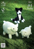 King Cole DK Yarn  & Chunky Yarn Pattern Leaflets