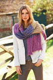 9015 Stylecraft Alpaca Tweed Pattern Leaflet Shawl, Scarf & Snoods pattern leaflet