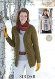 Sirdar Wash 'n' Wear Double Crepe DK Yarn Pattern Leaflets