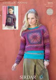Sirdar Giselle Aran Yarn Pattern Leaflet