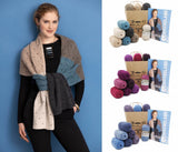 Queensland Renee Scarf/Wrap Knitting Kit