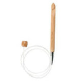 ChiaoGoo Premium Bamboo Tunisian Flexible Hook